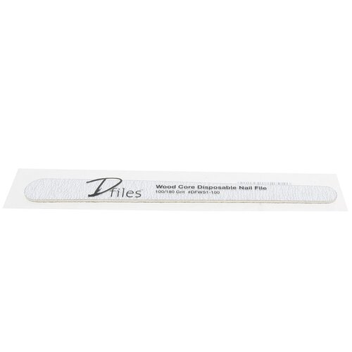 D Files Wood Core Disposable Nail File