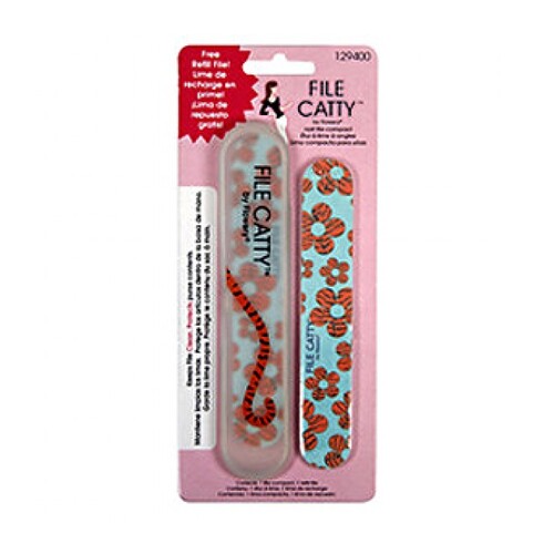 Flowery Nail Catty Nail File Compact Bonus Refill File (2 x files)