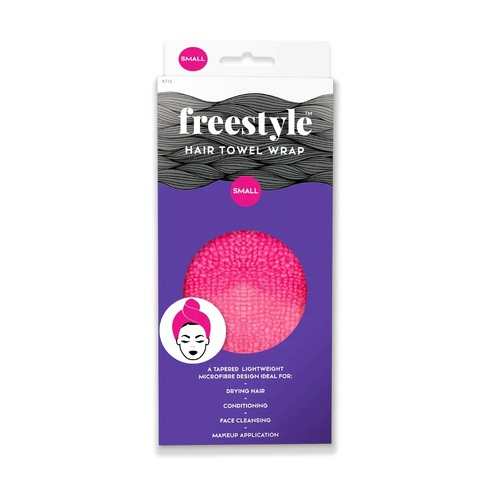 Freestyle Hair Towel Head Wrap - Small