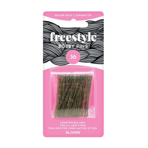 Freestyle Hair Bobby Pins 36pc - Blonde