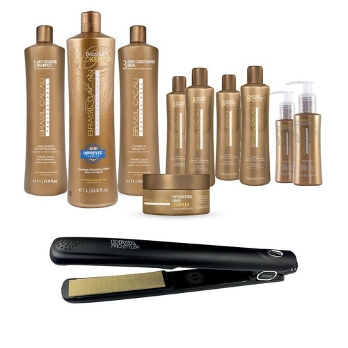 Brasil Cacau Brazilian Eco Keratin Smoothing Treatment 1000ml Salon Kit Litre