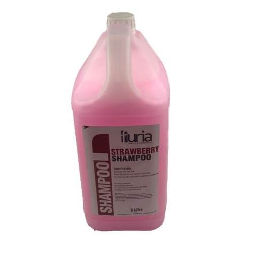 Furia Professional Strawberry Salon Basin SHAMPOO 5 Litre