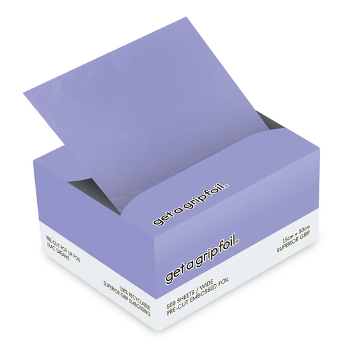 Get a Grip Foil Wide 15cm X 30cm Pop Up 500 Sheets - Lilac Dreams