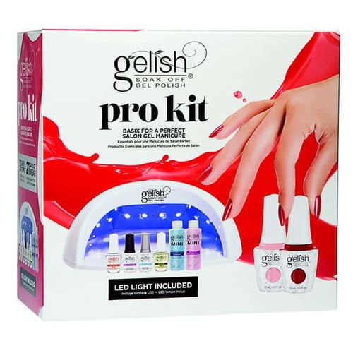 Gelish PRO KIT Professional Gel Led Lamp Gel polish Set #1121801