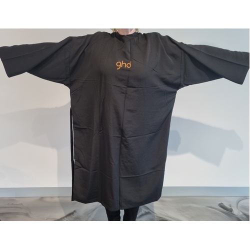 ghd Professional Hairdressing Styling Black Gown - Kimono - Cape