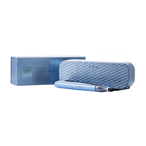 ghd Professional Chronos Styler Iced Luxe Limited Edition Icy Blue Hair Straightener Iron