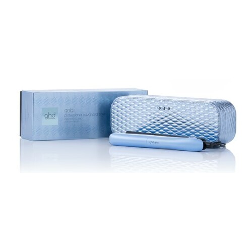 ghd Professional Gold Styler In Iced Luxe Limited Edition Icy Blue Hair Straightener Iron