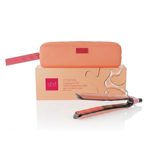 ghd Chronos Hair Straightener In Sunkissed Peach Limited Edition Jelly Collection Straightening Iron