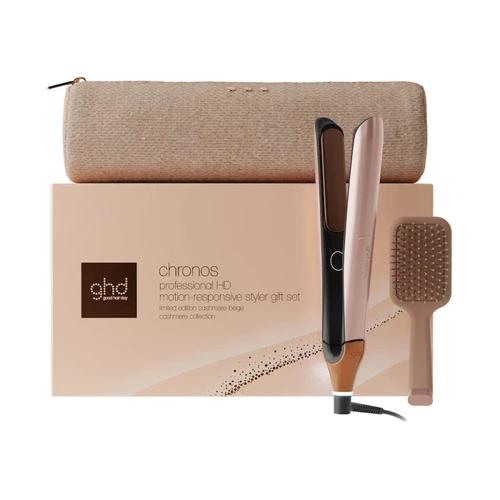 ghd Chronos Ultra-Fast HD Styler In Limited Edition Cashmere Beige Hair Straightener iron