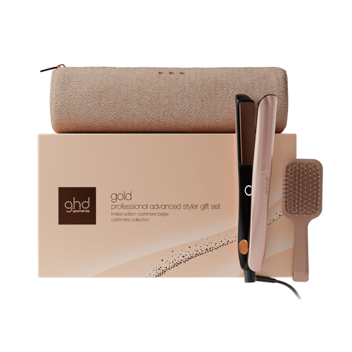 ghd Professional Gold Styler Limited Edition Cashmere Beige Hair Straightener Iron