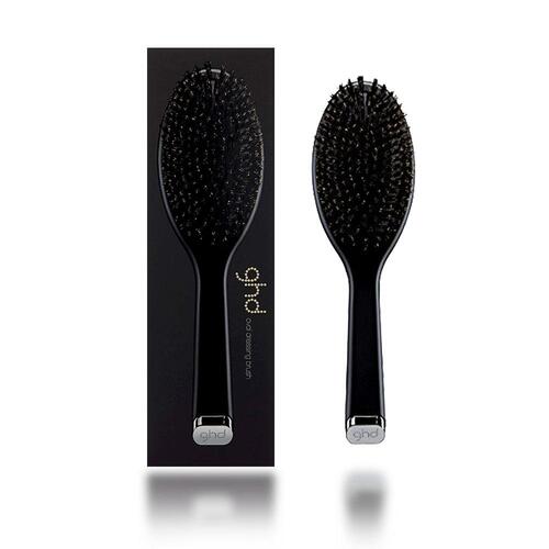 ghd CUSHION OVAL BLACK DRESSING BRUSH in Original Box