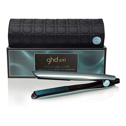 ghd Professional Gold Styler Glacial Blue Limited Edition Straightener Flat Iron Straightening