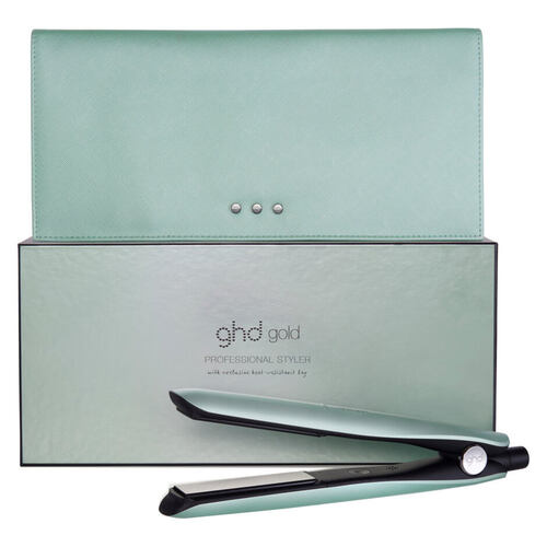 ghd Professional UpBeat Collection Gold Styler Limited Edition Neo-Mint Hair Straightener Straightening Iron