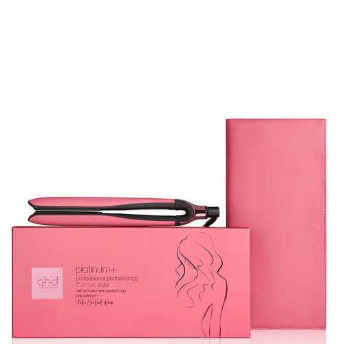 ghd Platinum+ Styler Hair Straightener Limited Edition Rose Pink Collection