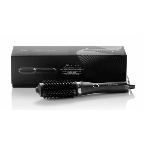 ghd Duet Blow Dry Professional 2 in 1 Hot Dryer Brush - Black