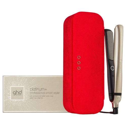 ghd Platinum+ Styler Hair Straightener Limited Edition Luxe Collection Finished in Champagne Gold