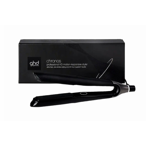ghd Chronos Ultra-Fast HD Hair Straightener in Black