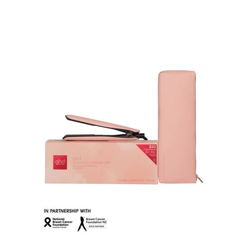 ghd Professional Gold Styler In Pink Peach Limited Edition Hair Straightener Iron