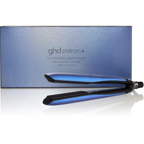 ghd Platinum+ Styler Hair Straightener Limited Edition UpBeat Collection Finished in Cobalt Blue