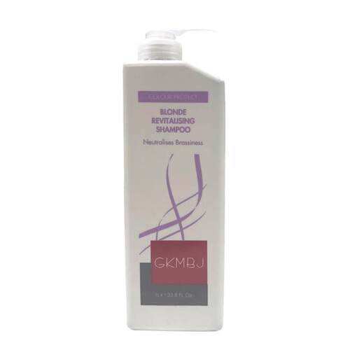 GKMBJ Blonde Revitalising Toning Shampoo 1000ml / 1 Litre 