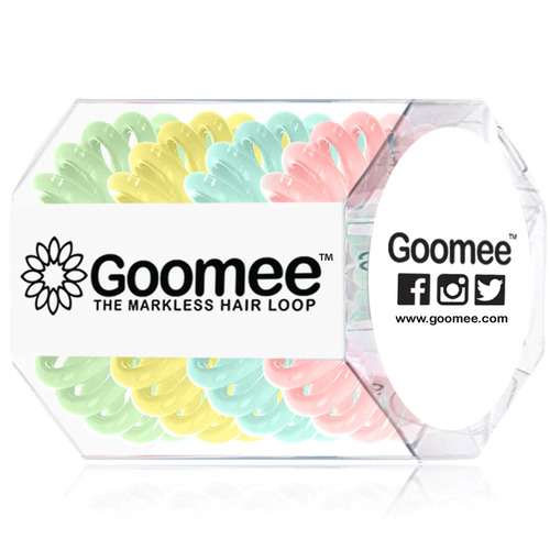 GOOMEE The Original Markless Hair Loop GLOW 4 Pack Hair Tie