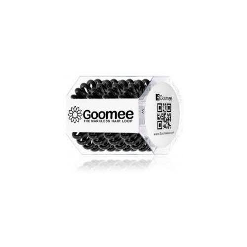 GOOMEE The Original Markless Hair Loop MIDNIGHT BLACK 4 Pack Hair Tie