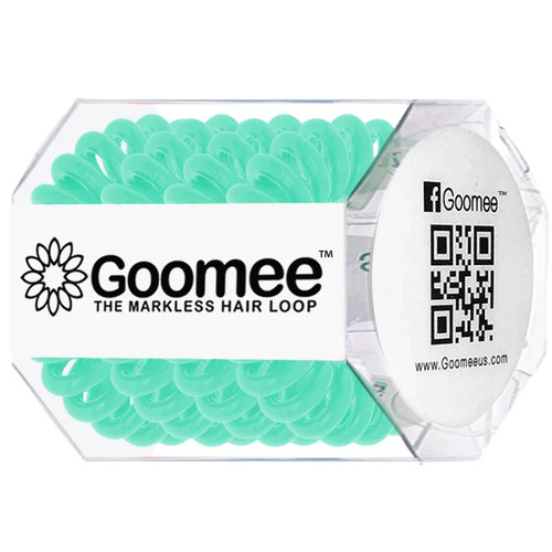 GOOMEE The Original Markless Hair Loop SEA GREEN 4 Pack Hair Tie
