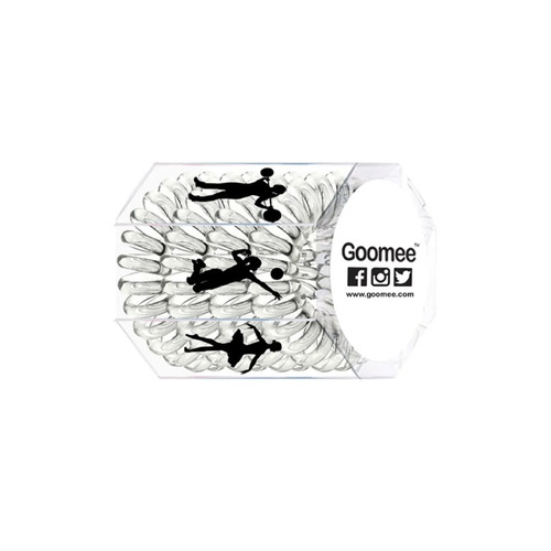 GOOMEE ACTIVE Markless Hair Loop IN THE CLEAR 4 Pack Hair Tie