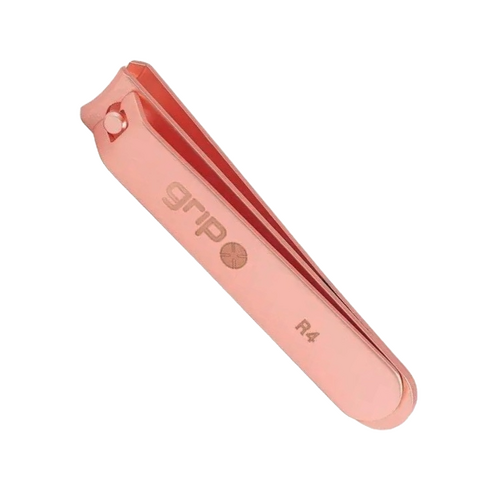CaronLab Grip Nail Cutter Rosed Gold Finish - Large Nail & Toe Nail Clipper (R4)