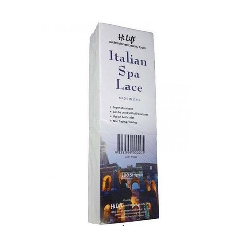 Hi Lift Italian Spa Lace Waxing Strips 100 Pack