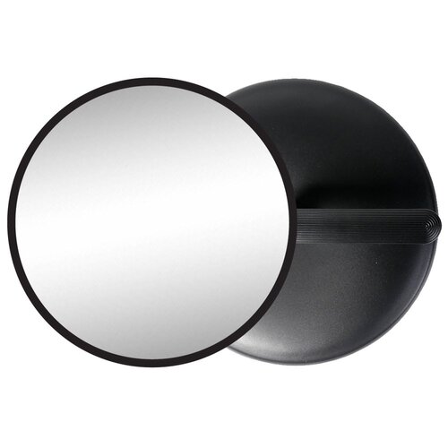 Hi Lift Round Handheld Mirror - Black
