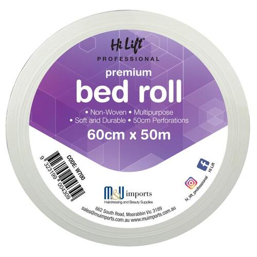 Hi Lift Premium Disposable Waxing Bed Roll 60cm x 50m