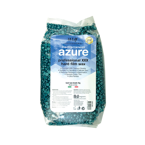 Hi Lift Mediterranean AZURE Professional XXX Hard Film Wax Beads 1kg