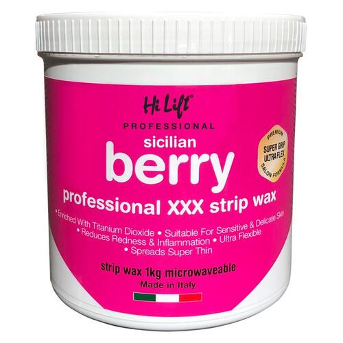 Hi Lift Sicilian Berry Professional XXX Strip Wax 1kg