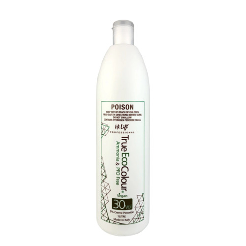 Hi Lift True Eco Colour Peroxide 30 Vol 9% - 1000ml Vegan Ammonia & PPD FREE