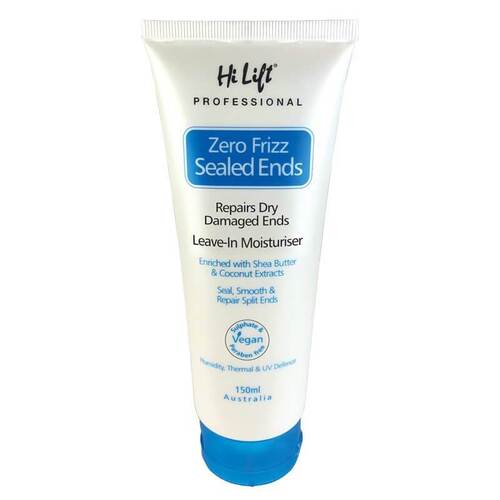 Hi Lift Zero Frizz Sealed Ends 150ml Leave in Moisturiser Conditioner