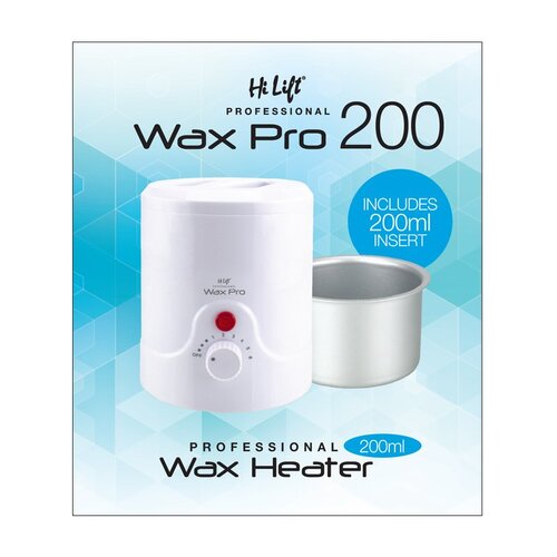 Hi Lift Professional White Small Wax Pot PRO 200 Waxing Heater Warmer
