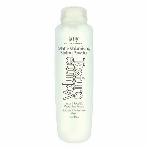Hi Lift Matte Volumising Styling powder 12g/250ml Weightless Texture Volume Dust