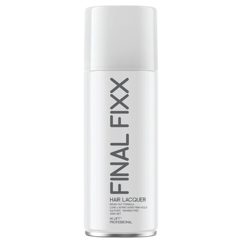 Hi Lift Final Fixx Hair lacquer Spray 400g Brush out formula
