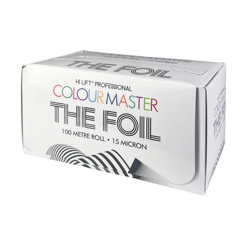 Hi Lift Professional Colour Master Salon Foil 100 Metre Roll -15 Micron