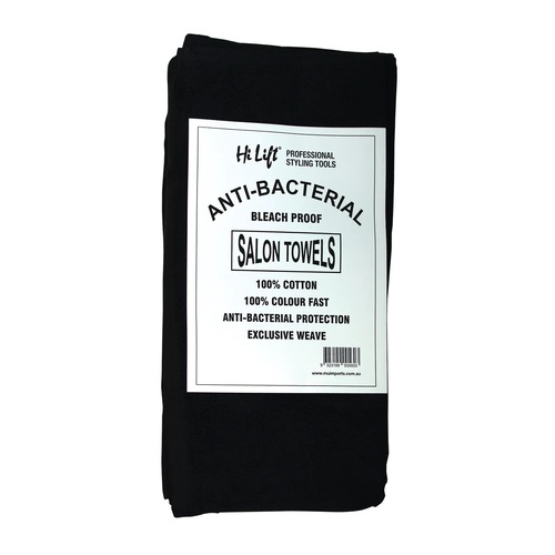 Hi Lift Anti Bacterial Salon Towels 10pk Bleach Safe 100% Cotton
