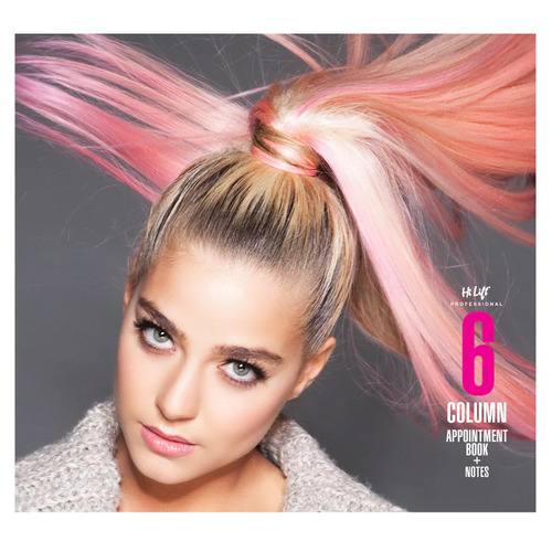 Hi Lift Salon Appointment Book 6 - Columns Hair Beauty & Nails