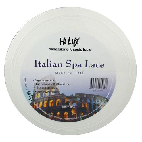 Hi Lift Italian Spa Lace Waxing Strips 100 Meter Roll