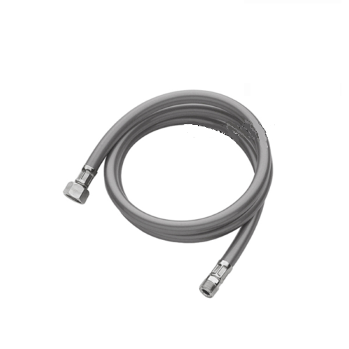 Universal Flexible HOSE metallic grey PVC hairdresser barber hand shower tap Basin