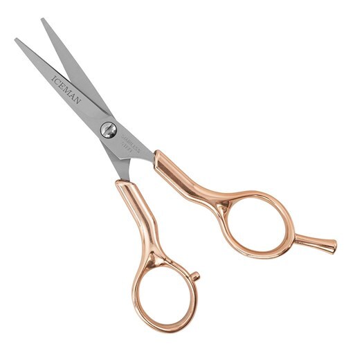 ICEMAN ROSE GOLD 5 inch Professional Hairdressing Scissors