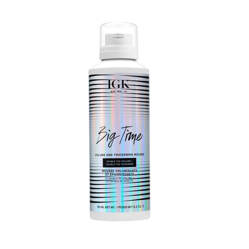 IGK Big Time VOLUME & THICKENING MOUSSE 180ml