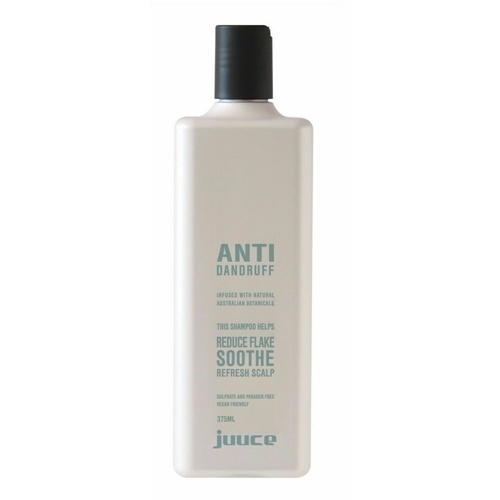 Juuce Anti Dandruff Shampoo 375ml Reduce Flaky Soothe Refresh Scalp