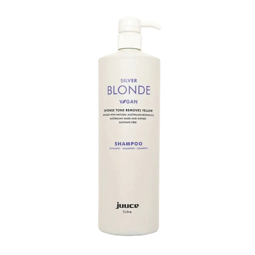 Juuce Silver Blonde Intense Tone Toning Shampoo 1000ml / 1 Litre