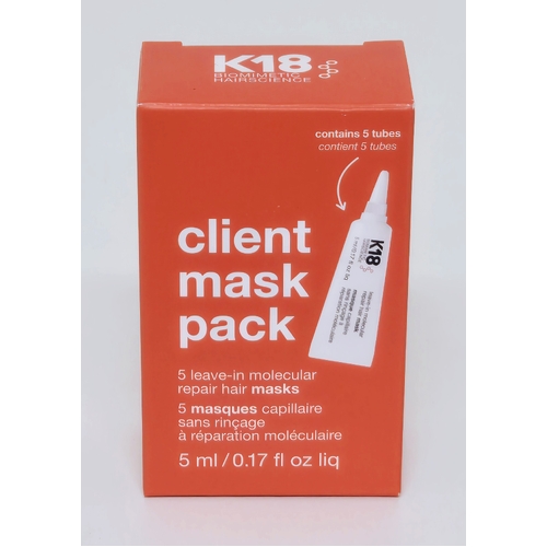 K18 Leave In Molecular Repair Hair Mask 5 x 5ml Pack