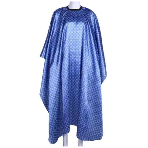 Professional BLUE with WHITE GG Hairdressing Hair Cape